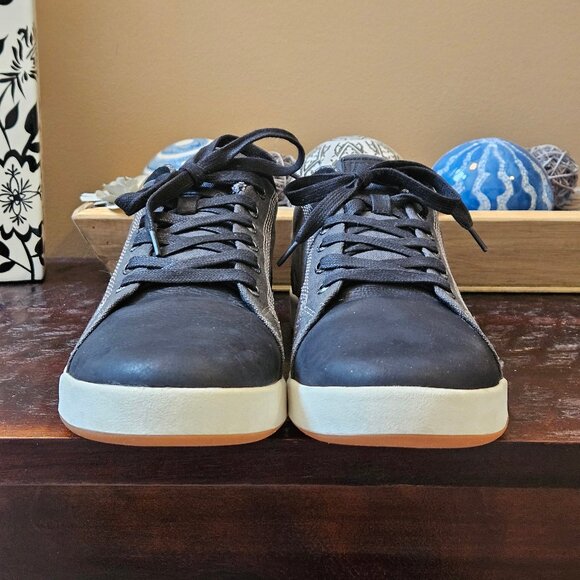 Kodiak Men's Leather/Canvas Casual Shoes, Black, Sz 13 - Picture 4 of 16